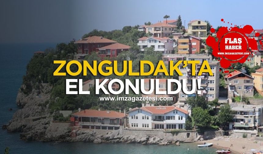 Zonguldak'ta el konuldu!