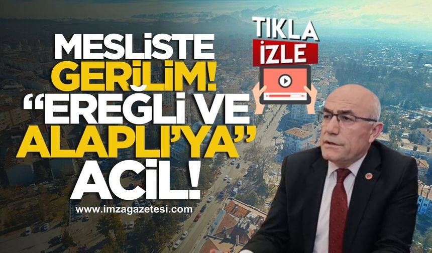 Zonguldak İl Genel Meclisi'nde Gerilim Zirve Yaptı! "Ereğli ve Alaplı'ya" Acil!