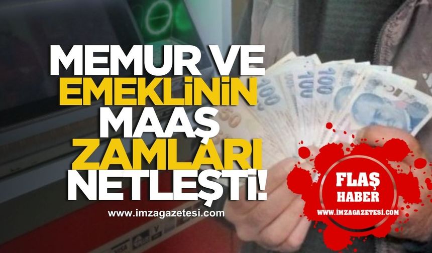 Polis, Öğretmen, Doktor... Memur ve Emeklinin Zamlı Maaşı Netleşti!