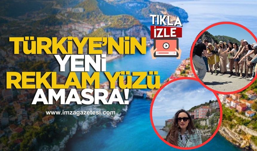 Amasra, Türkiye’nin Yeni Reklam Yüzü Oldu! Rus Sanatçılar ve Mankenler Amasra’yı Tanıtıyor...