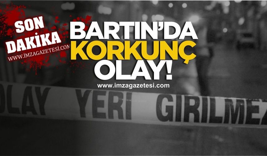 Bartın'da Korkunç Olay! Engelli ağabey altı yaşındaki kardeşini vurdu!