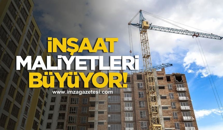 İnşaat Maliyet Endeksinde Büyüme Devam Ediyor!