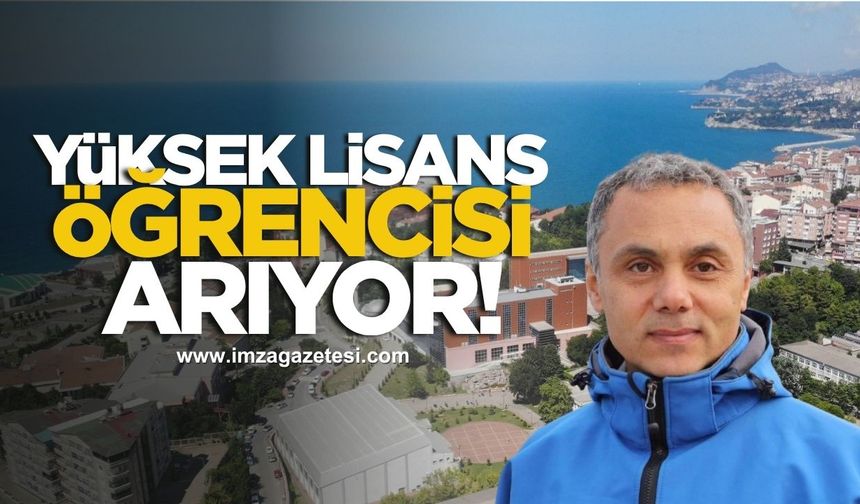 BEUN Öğretim Üyesi Mustafa Sözen, Yüksek Lisans Öğrencisi Arıyor!
