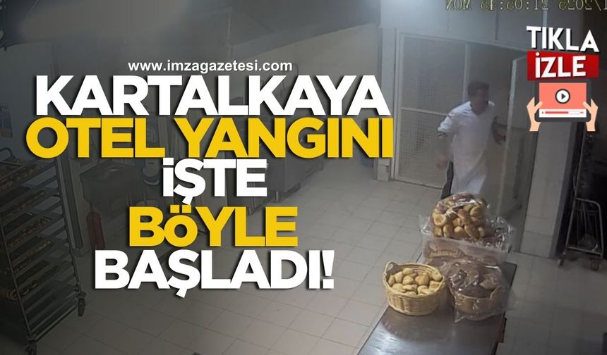 Kartalkaya otel yangınının ilk anları ortaya çıktı!