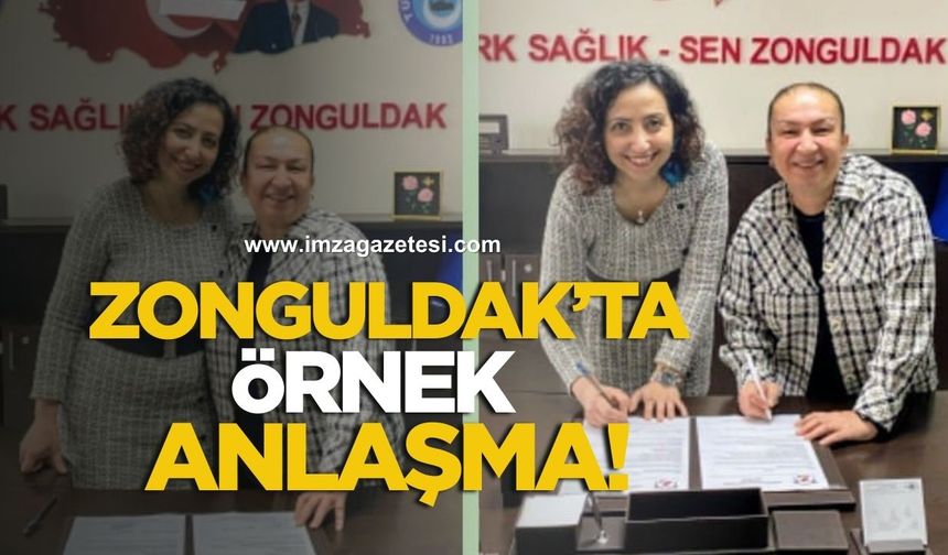 Zonguldak’ta örnek anlaşma!