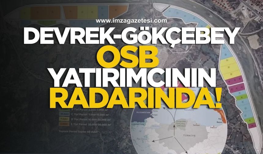 Devrek-Gökçebey OSB, Yatırımcıların Radarında!