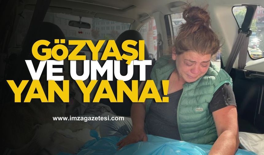 Veterinerde Gözyaşı ve Umut Yan Yana!