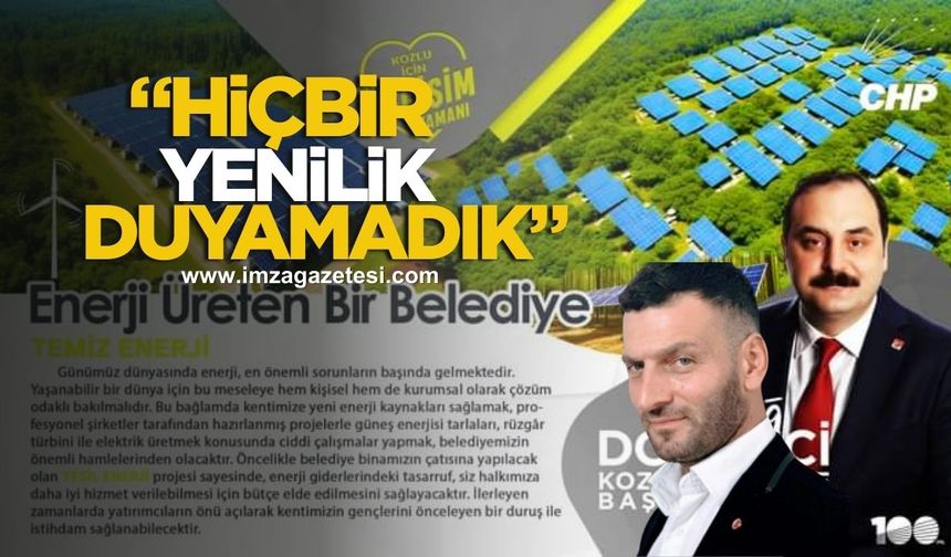 MHP İlçe Başkanı Karalı'dan Başkan Altuğ Dökmeci'ye tepki! "Geleceği Konuştuk" Dediler, Hiçbir Yenilik Duyamadık!