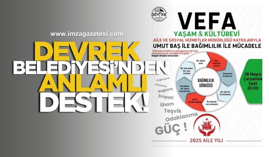 Devrek Belediyesi'nden Anlamlı Destek!