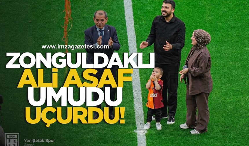 Zonguldaklı Ali Asaf Galatasaray Sahasında Umudu Uçurdu!