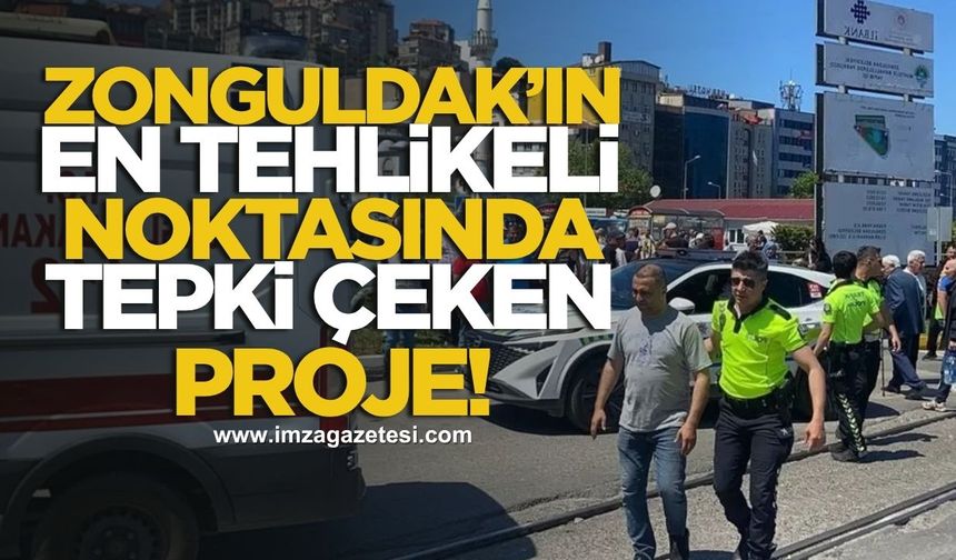 Zonguldak’ın En Tehlikeli Noktasında Tepki Çeken Proje!