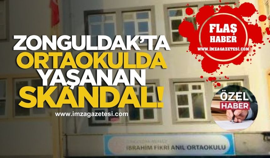 Zonguldak'ta öğretmen, kız öğrencisini önce hırsızlıkta suçladı sonra af diledi!