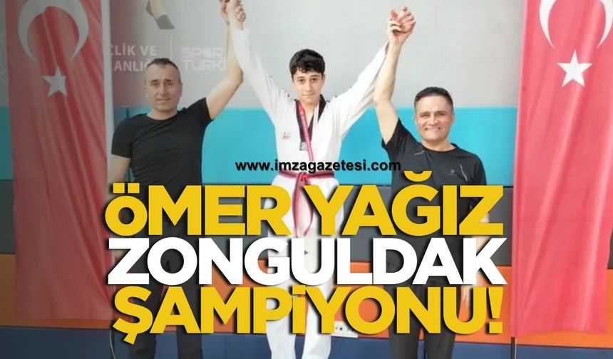 Ömer Yağız Karakütük Zonguldak Şampiyonu!