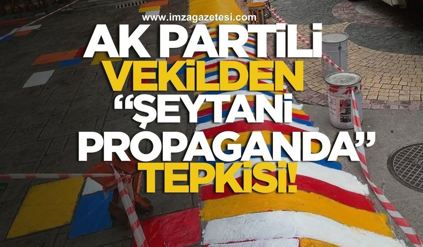 “Şeytani Propaganda” Tepkisi! Gökkuşağı Renkleri Gündem Oldu!
