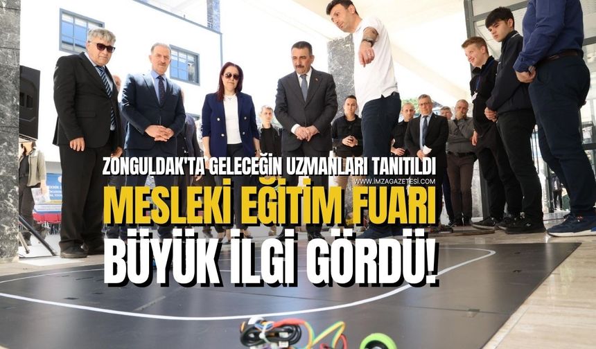 Zonguldak'ta Mesleki Eğitim Fuarı: Geleceğin Yıldızları Tanıtıldı!