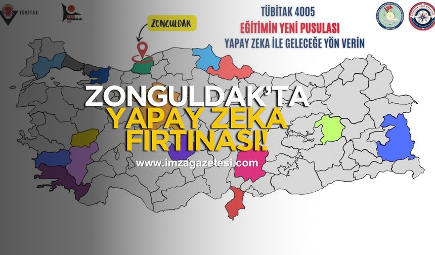 Zonguldak'ta yapay zeka fırtınası esecek!