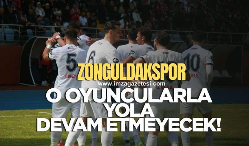 Zonguldakspor 9 oyuncuyla yola devam etmeme kararı aldı