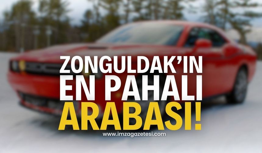 Zonguldak'ta 7 milyonluk araba | Zonguldak haber