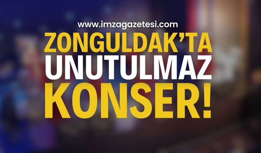 Zonguldak'ta Unutulmaz Bahar Konseri | Zonguldak haber