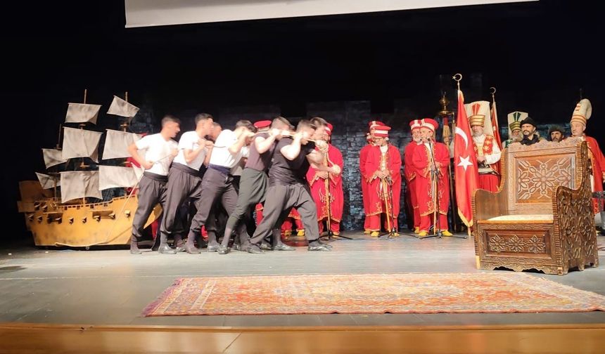 Öğrenciler İstanbul'un fethini canlandırdı