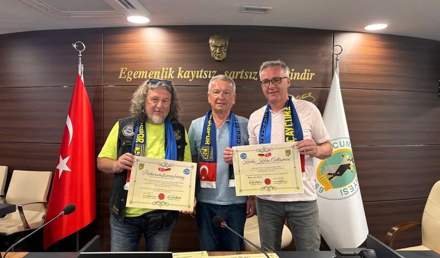 Çaycumaspor'dan uluslararası kardeşlik köprüsü... Alman kulübü SSV Elpse ile protokol imzalandı!
