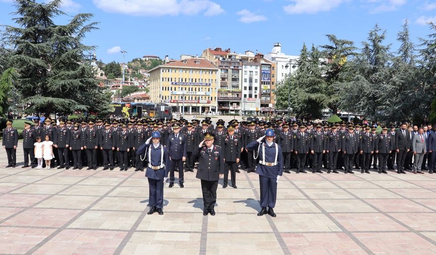 Kastamonu’da Jandarma teşkilatının 186. kuruluş yıl dönümünü kutladı
