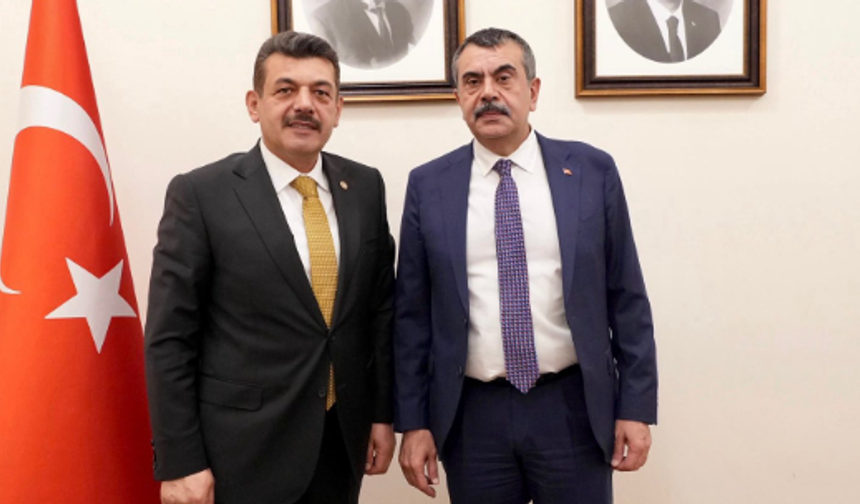 AVCI, BAKAN YUSUF TEKİN'İ ZİYARET ETTİ