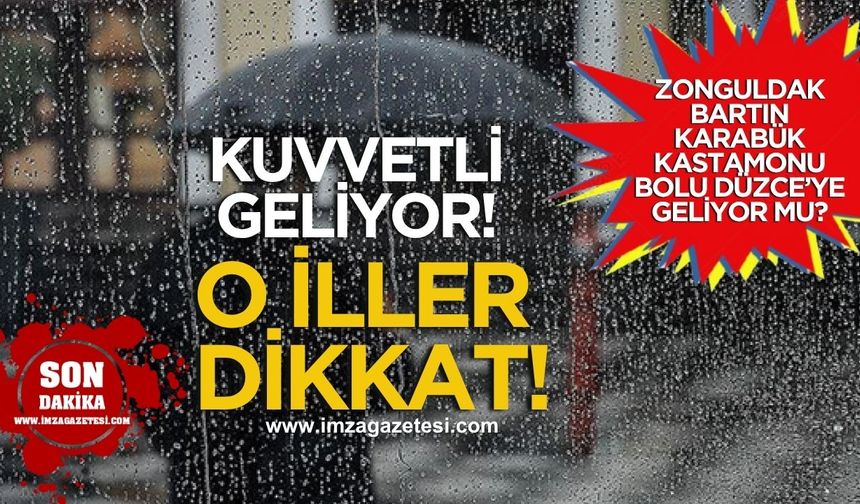 Meteoroloji'den 9 İle Sağanak Uyarısı! O illerde olanlar dikkat!