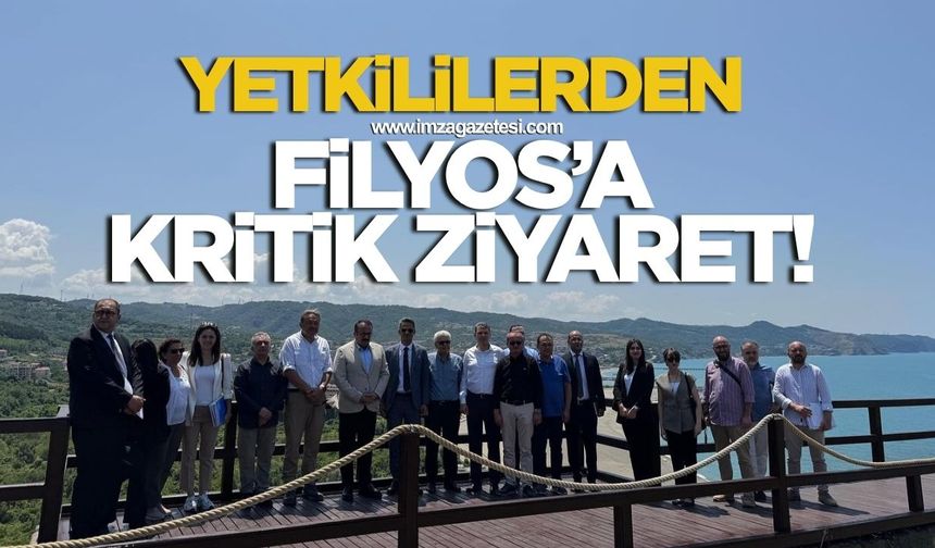 Yetkililerden Filyos'a kritik ziyaret