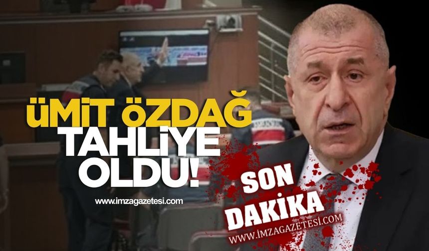 Ümit Özdağ, Tahliye Oldu! 148 Gün Sonra Özgürlük!