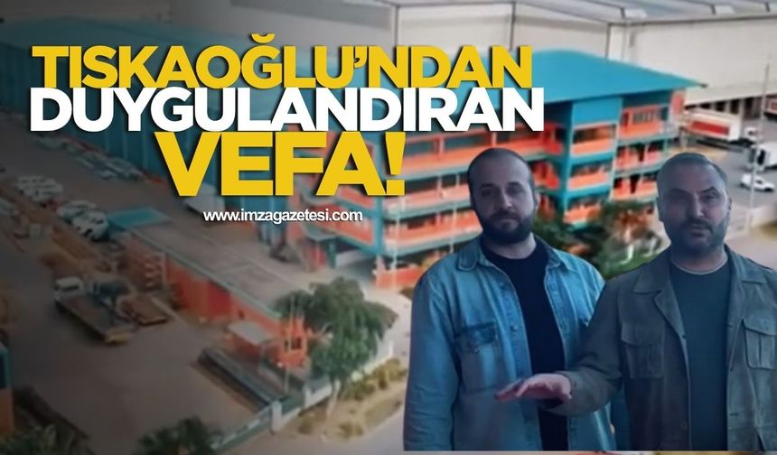 Nejdet Tıskaoğlu'ndan yıllar sonra duygulandıran vefa örneği...