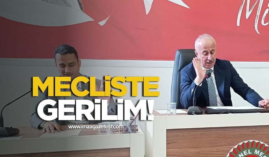 Zonguldak İl Genel Meclisi’nde gerilim!
