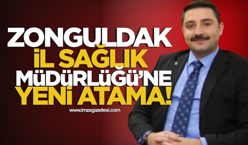 Zonguldak İl Sağlık Müdürlüğü'ne yeni atama! Ertuğrul Güner'in yerine Sercan Özaydın geliyor!