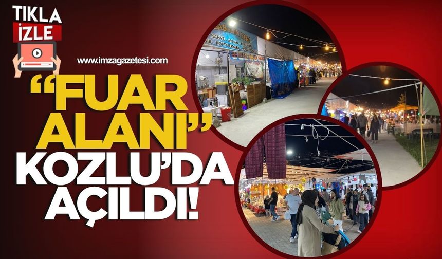 Kozlu'da 'Fuar Alanı' Coşkusu Yeniden Başladı! Esnaf Sayısı Arttı, Denize Karşı Keyif Üç Ay Sürecek!
