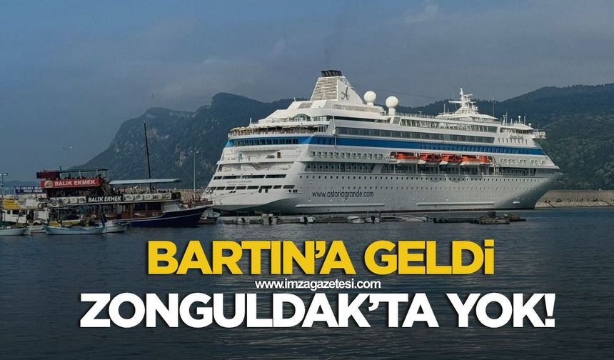 Bartın’a geldi! Zonguldak’ta yok