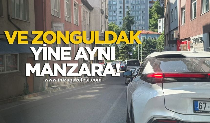 Zonguldak’ta Trafik Kilitlendi... Vatandaş İsyan Etti!