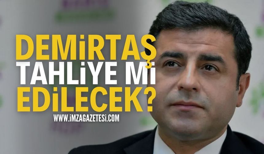 Mesut Özer'den Selahattin Demirtaş İçin Tahliye Açıklaması