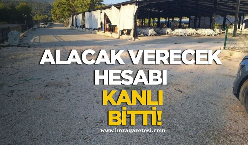 Alacak-Verecek Hesabı Kanlı Bitti! 1 Yaralı, 1 Tutuklu!
