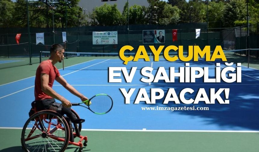 Çaycuma Tekerlekli Sandalye Tenis Türkiye Şampiyonası’na Ev Sahipliği Yapacak!