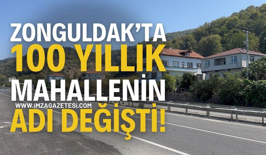 100 yıllık mahallenin adı değişti: "Ölüce" artık "Güzelyurt"
