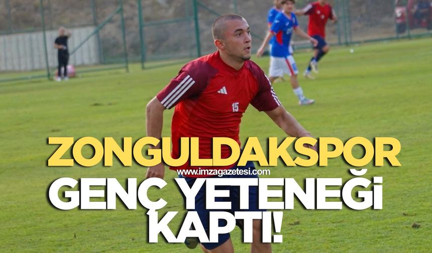 Genç yetenek Adem Ali Barkın Zonguldakspor’da