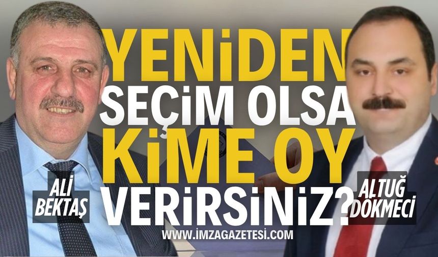Altuğ Dökmeci mi? Ali Bektaş mı?