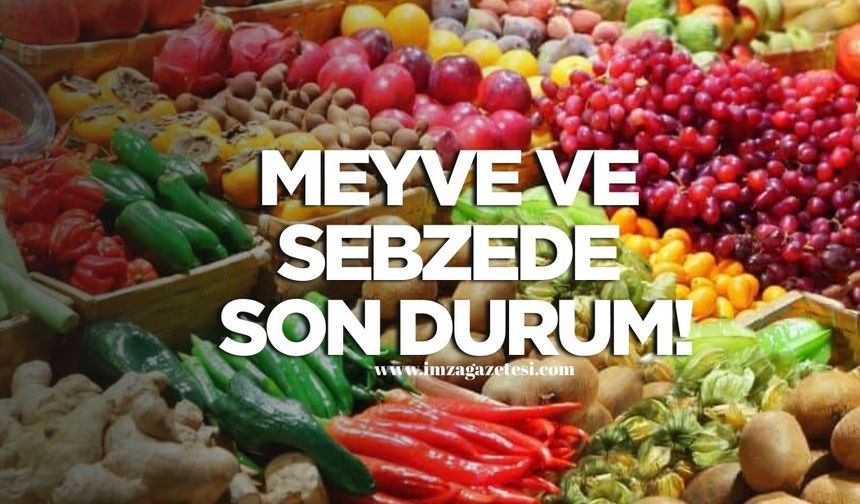 Tarım-ÜFE’de Temmuz Sürprizi! Meyve ve sebze fiyatlarında son durum!