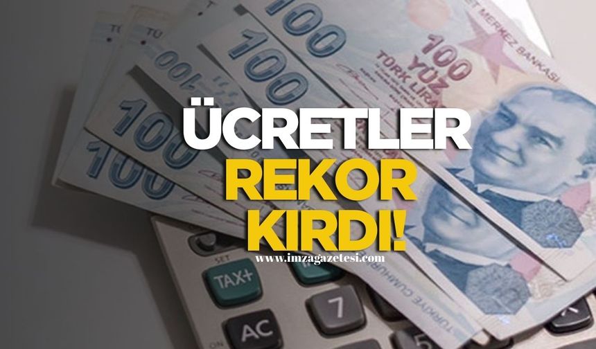 Ücretler Rekor Kırdı! İşgücü Maliyetinde yüzde 44 Artış!