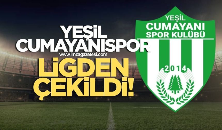 Yeşil Cumayanıspor lige katılmayacak