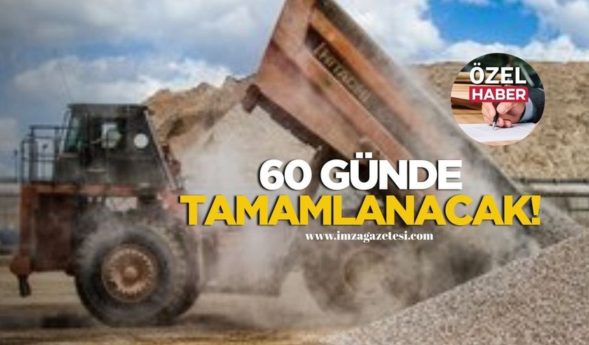 İhaleye çıkıldı! 60 günde tamamlanacak!