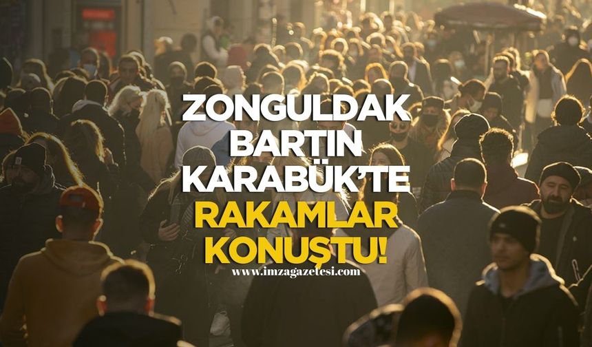 Zonguldak, Bartın ve Karabük’ün Sosyoekonomik Karnesi Açıklandı!