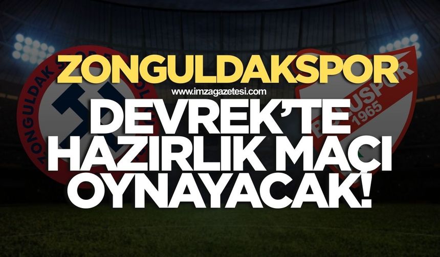 Zonguldakspor Pazar günü Boluspor’la oynayacak