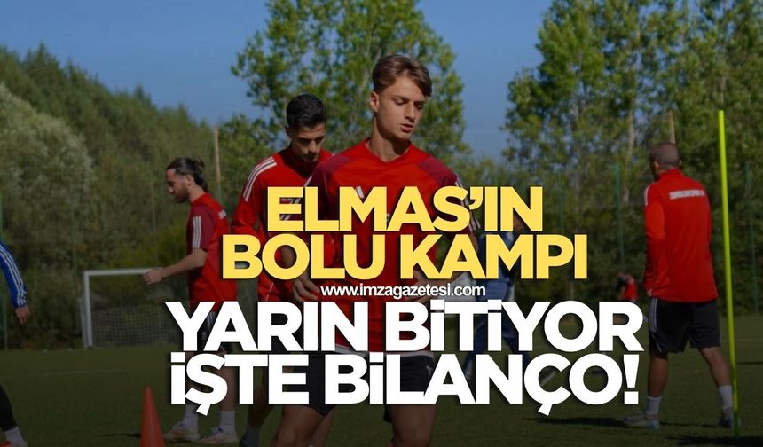 Zonguldakspor’un Bolu kampı yarın son bulacak! İşte Elmas'ın Bolu kampı bilançosu