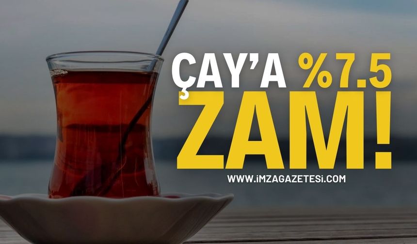 Çay Fiyatına Zam Geldi: Vatandaşlardan Büyük Tepki
